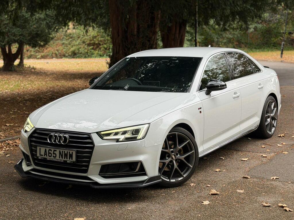 Audi A4 2.0 Tfsi S Line S Tronic Euro 6 Ss White #3