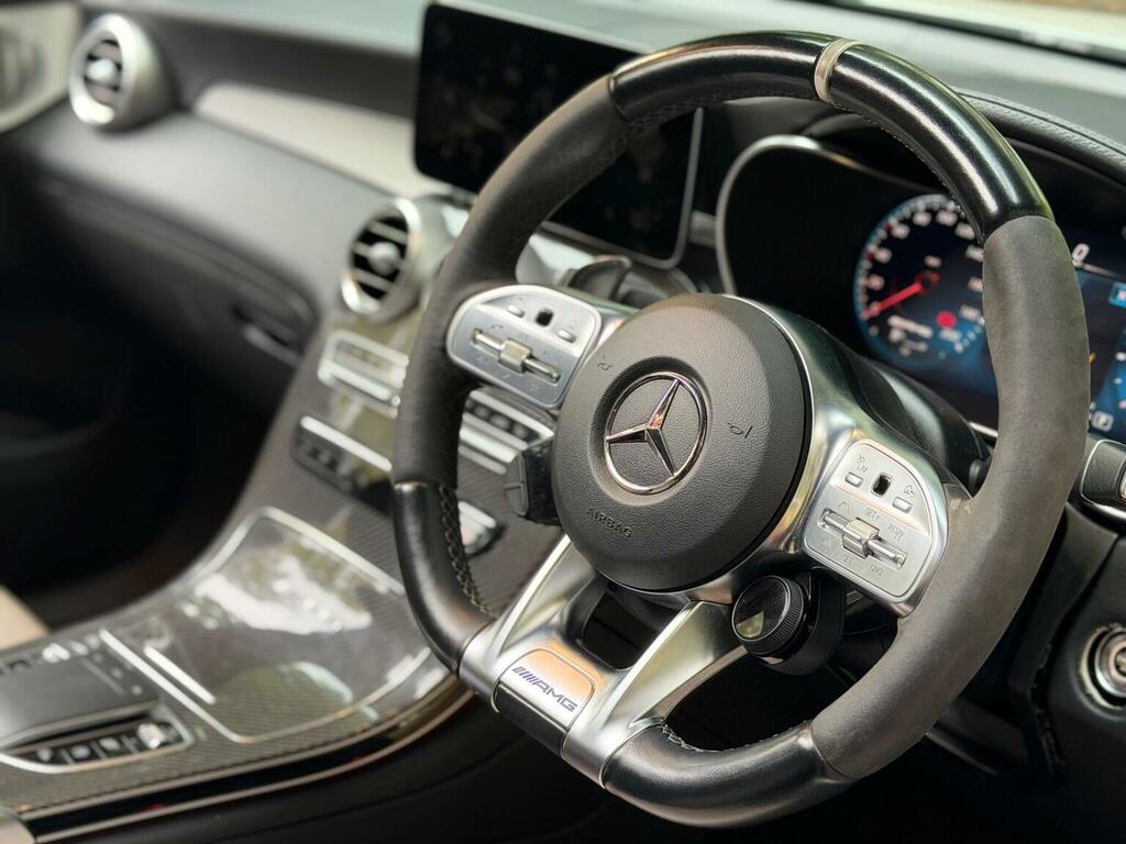 Mercedes-Benz GLC Class 4.0 Glc63 V8 Biturbo Amg S Premium Plus Coupe Sp White #2