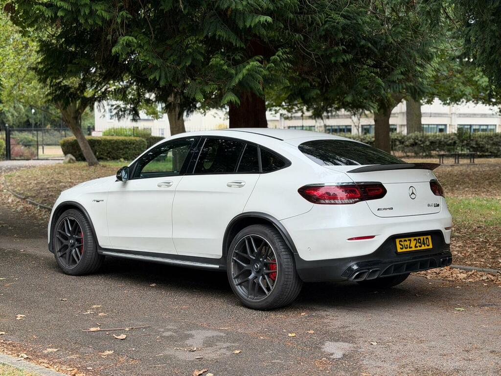 Mercedes-Benz GLC Class 4.0 Glc63 V8 Biturbo Amg S Premium Plus Coupe Sp White #4
