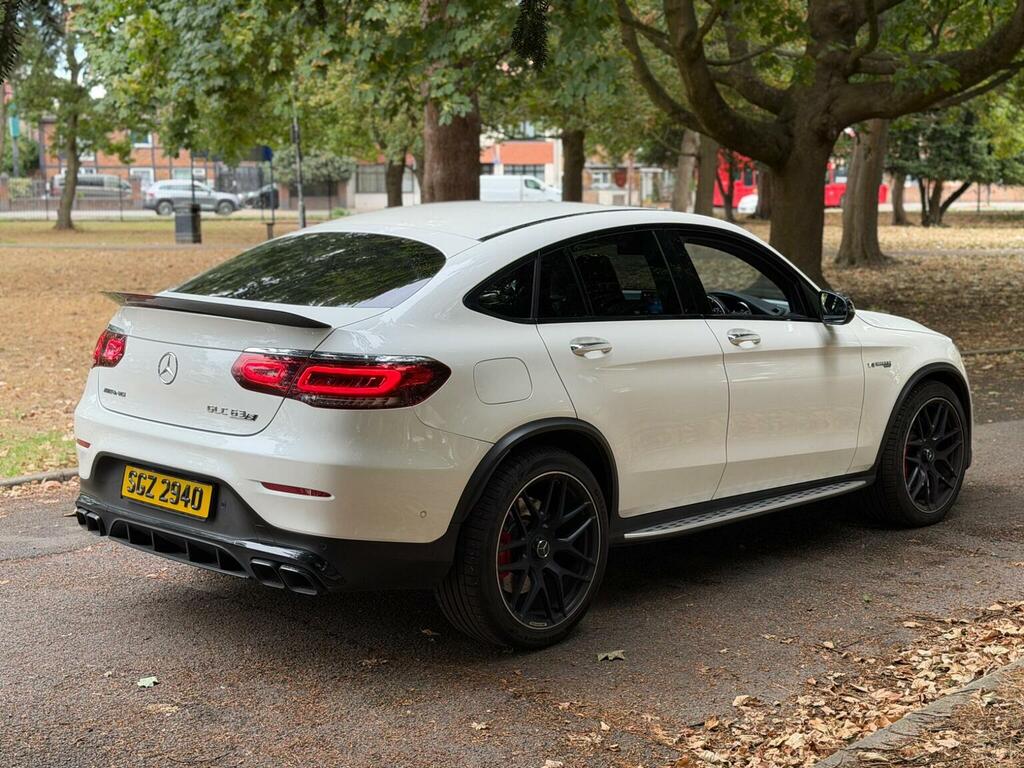 Mercedes-Benz GLC Class 4.0 Glc63 V8 Biturbo Amg S Premium Plus Coupe Sp White #6