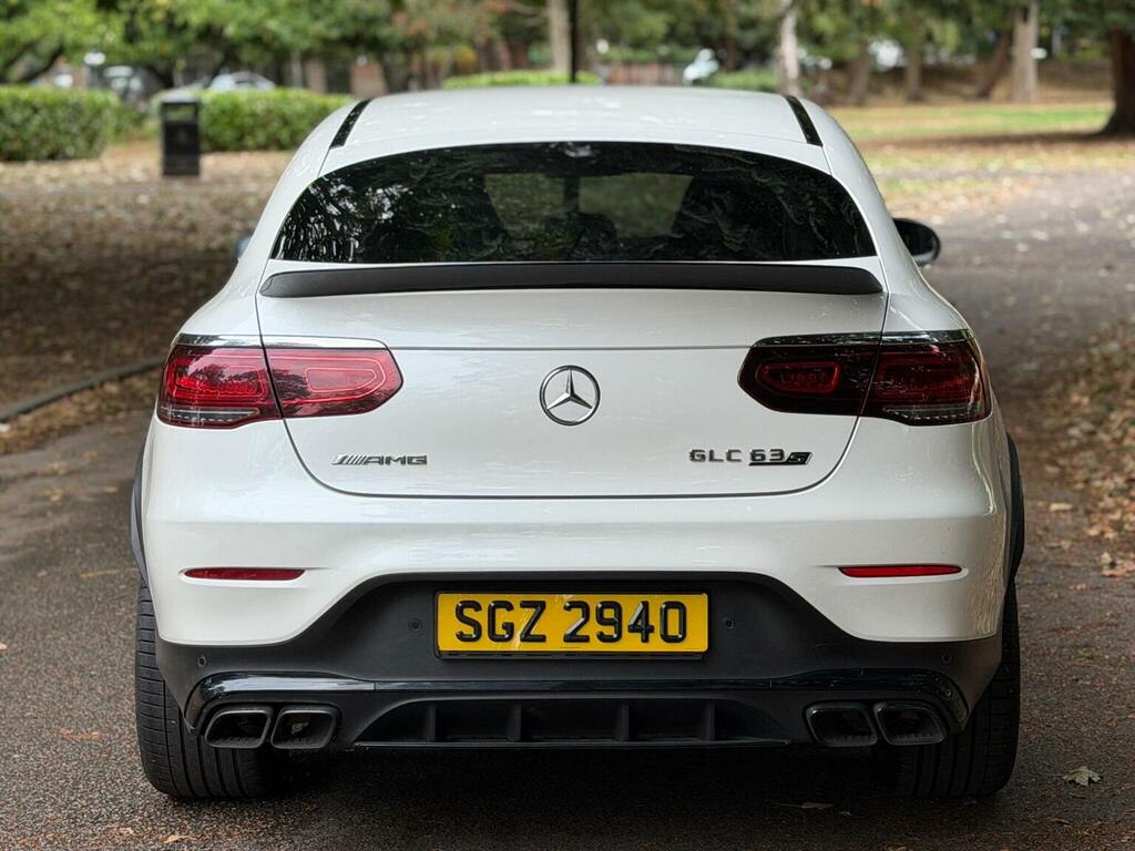Mercedes-Benz GLC Class 4.0 Glc63 V8 Biturbo Amg S Premium Plus Coupe Sp White #5