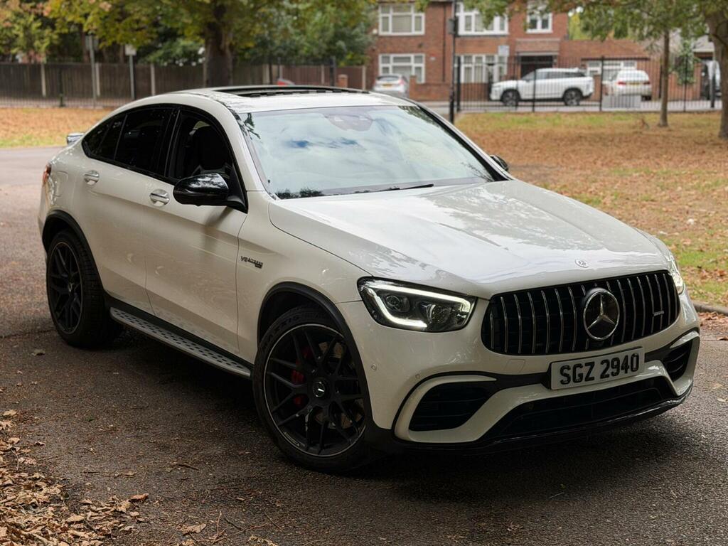 Mercedes-Benz GLC Class 4.0 Glc63 V8 Biturbo Amg S Premium Plus Coupe Sp White #3