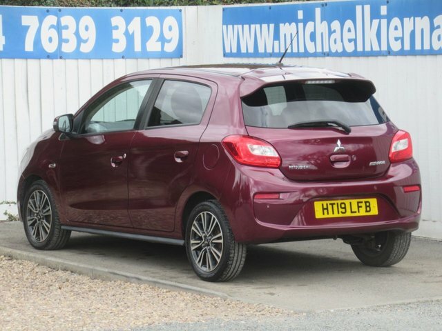 Mitsubishi Mirage Hatchback 1.2 4 Cvt Euro 6 Ss 201969 Grey #7