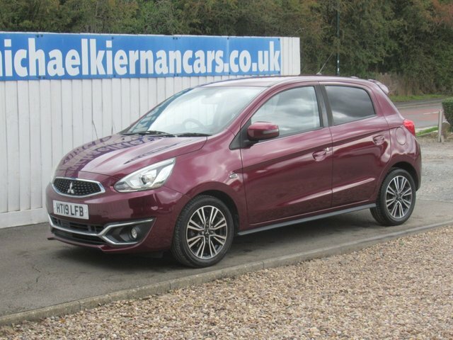 Mitsubishi Mirage Hatchback 1.2 4 Cvt Euro 6 Ss 201969 Grey #9