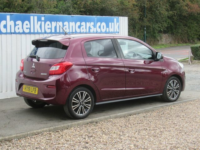 Mitsubishi Mirage 1.2 4 Hatchback Euro 6 S S 79 Purple #3