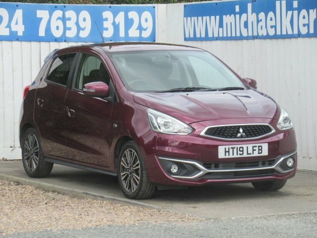 Mitsubishi Mirage 1.2 4 Hatchback Euro 6 S S 79 Purple