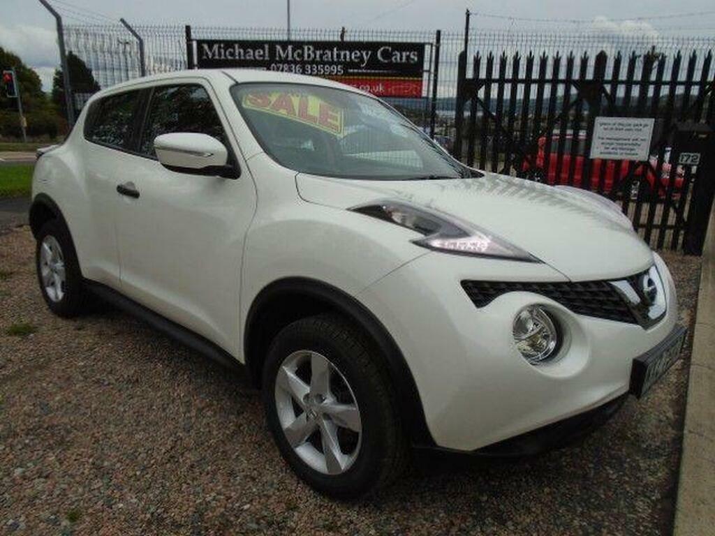 Nissan Juke 1.5 Dci Visia Euro 6 S S White