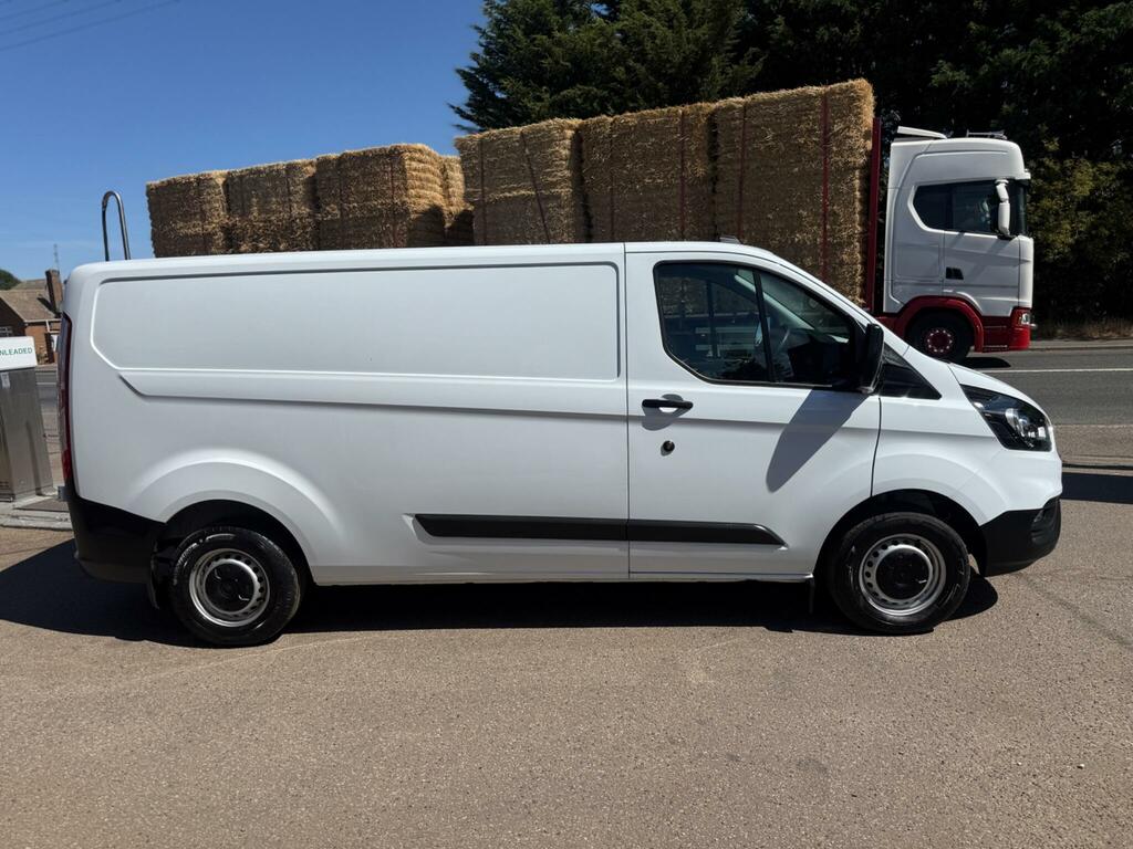 Ford Transit Custom 2.0 300 Ecoblue Leader L2 H1 Euro 6 Ss LJ23KHS White #5