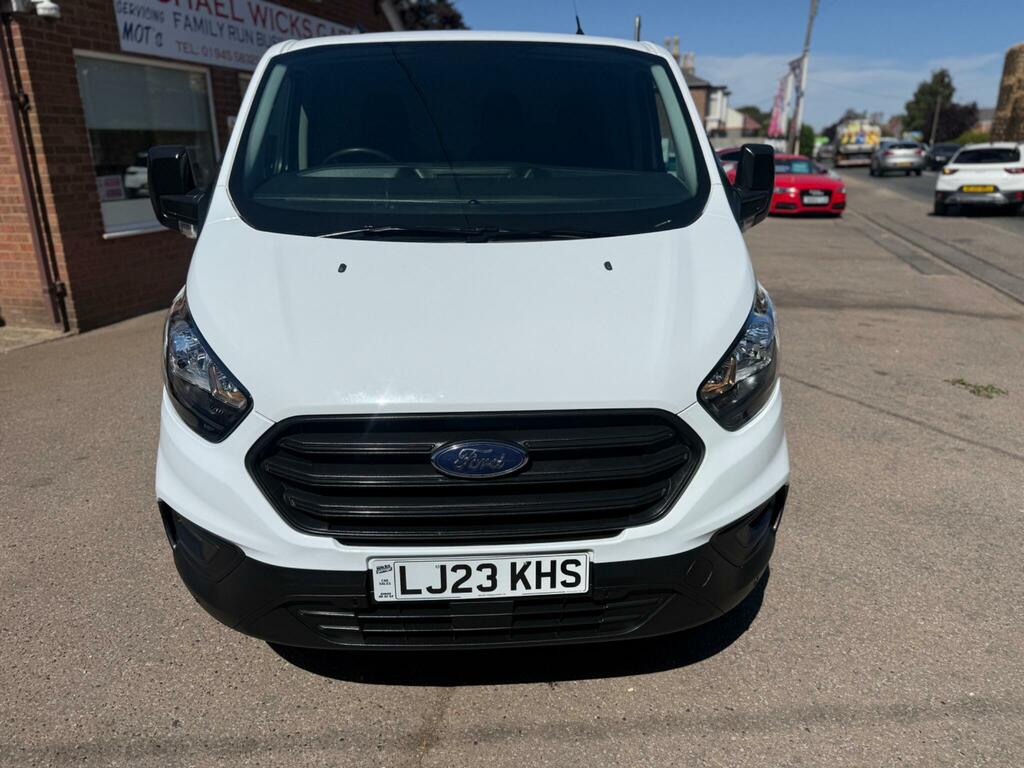 Ford Transit Custom 2.0 300 Ecoblue Leader L2 H1 Euro 6 Ss LJ23KHS White #4
