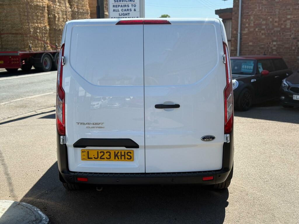 Ford Transit Custom 2.0 300 Ecoblue Leader L2 H1 Euro 6 Ss LJ23KHS White #6