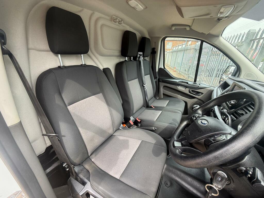 Ford Transit Custom 2.0 300 Ecoblue Leader L2 H1 Euro 6 Ss AE22KTP White #3