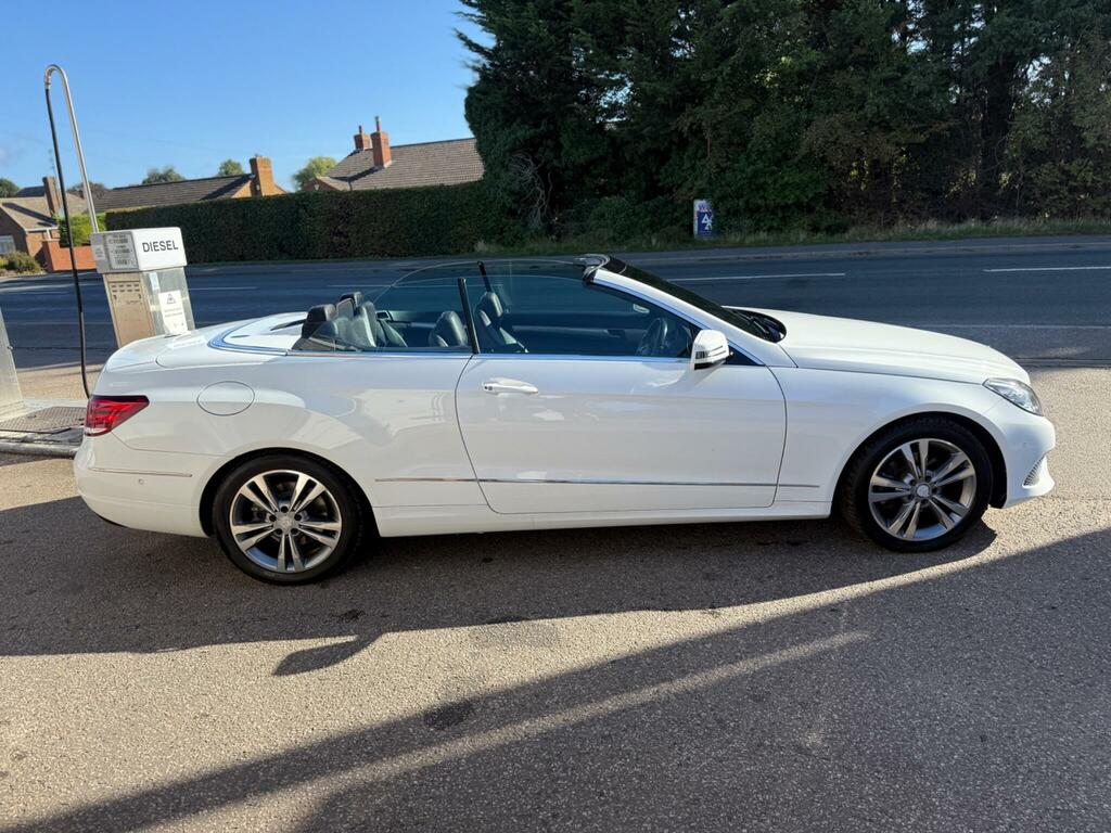 Mercedes-Benz E Class 2.1 E220 Cdi Se Cabriolet G-tronic Euro 5 Ss 2 White #5
