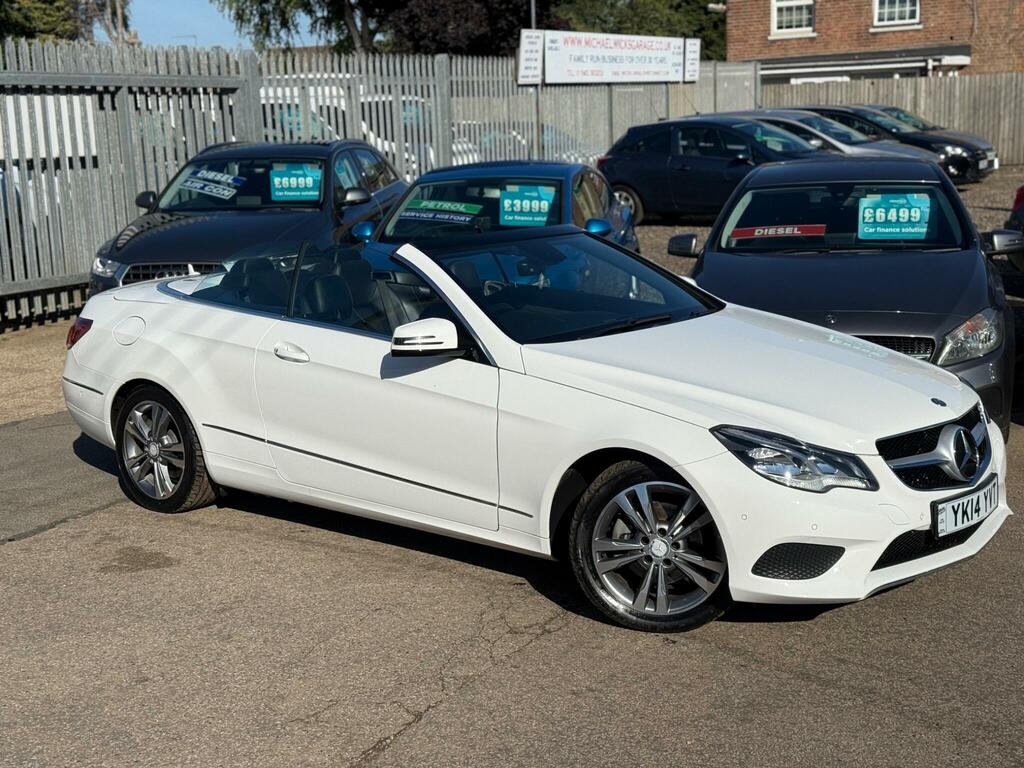 Mercedes-Benz E Class 2.1 E220 Cdi Se Cabriolet G-tronic Euro 5 Ss 2 White