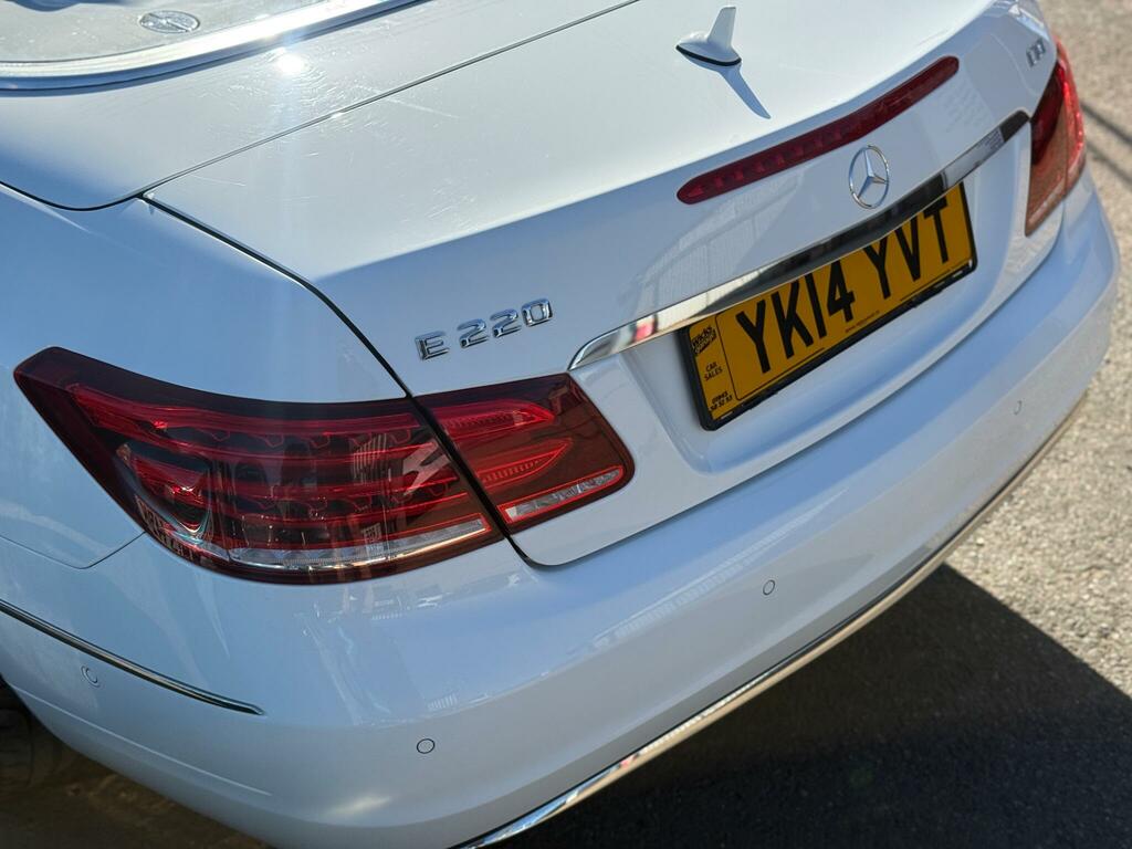Mercedes-Benz E Class 2.1 E220 Cdi Se Cabriolet G-tronic Euro 5 Ss 2 White #2