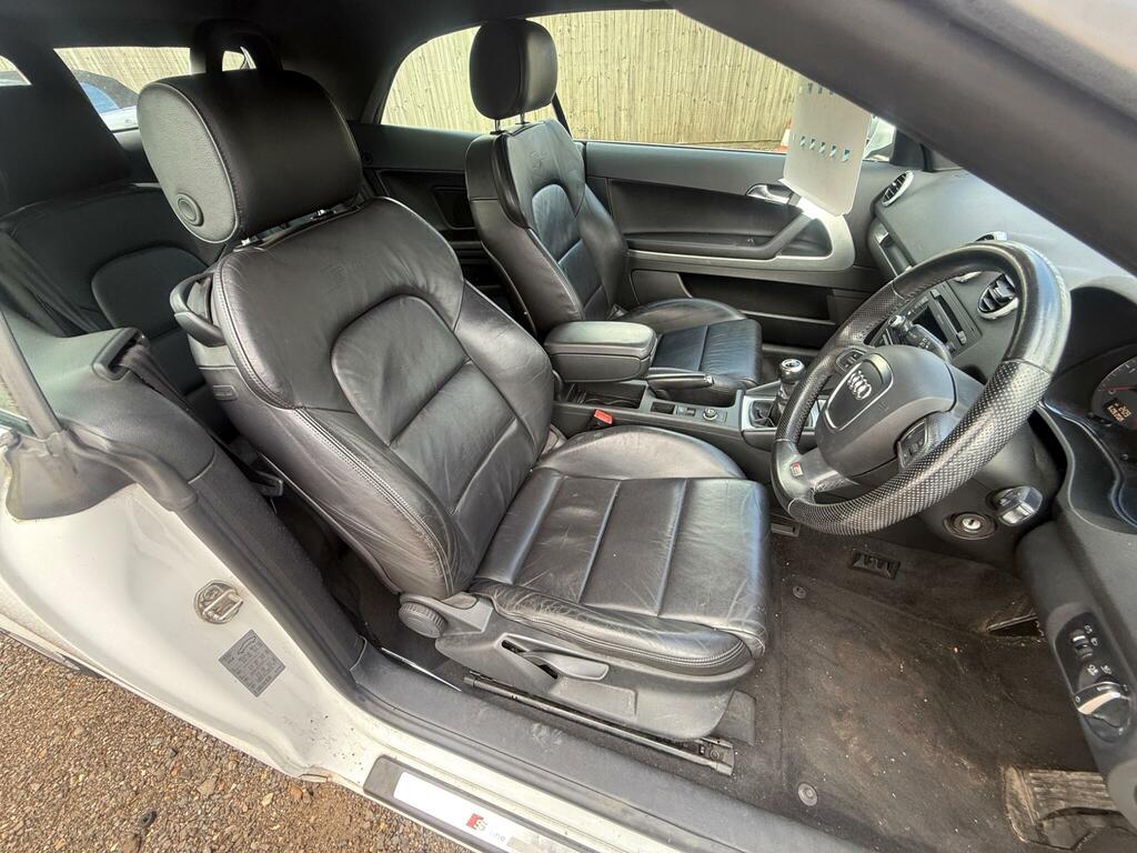 Audi A3 Cabriolet 2.0 Tdi S Line Euro 5 Ss White #3
