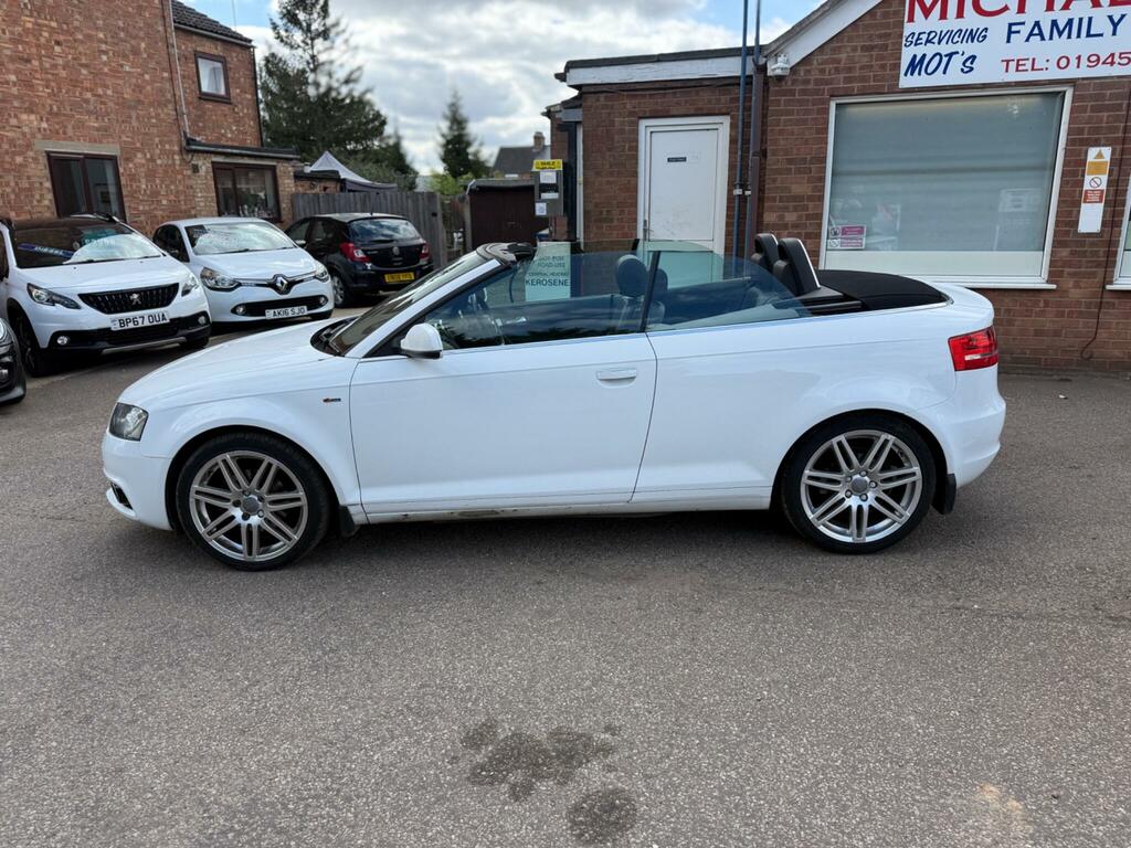 Audi A3 Cabriolet A3 Sport Tdi White #14