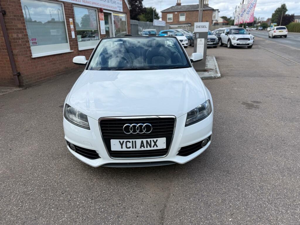 Audi A3 Cabriolet A3 Sport Tdi White #8
