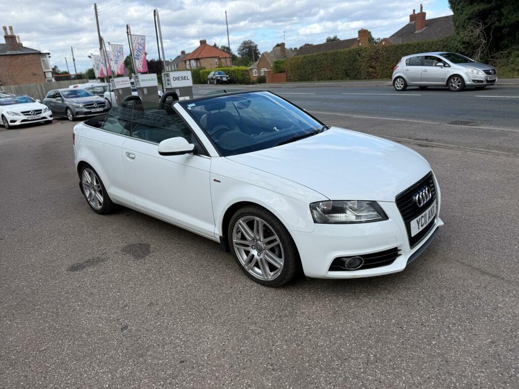 Audi A3 Cabriolet A3 Sport Tdi White #9