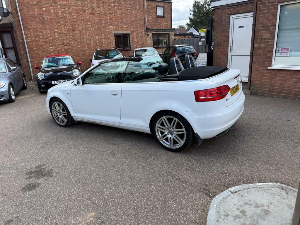 Audi A3 Cabriolet A3 Sport Tdi White #13