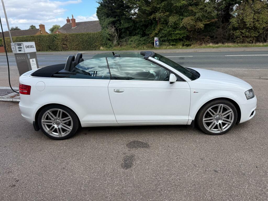 Audi A3 Cabriolet A3 Sport Tdi White #10