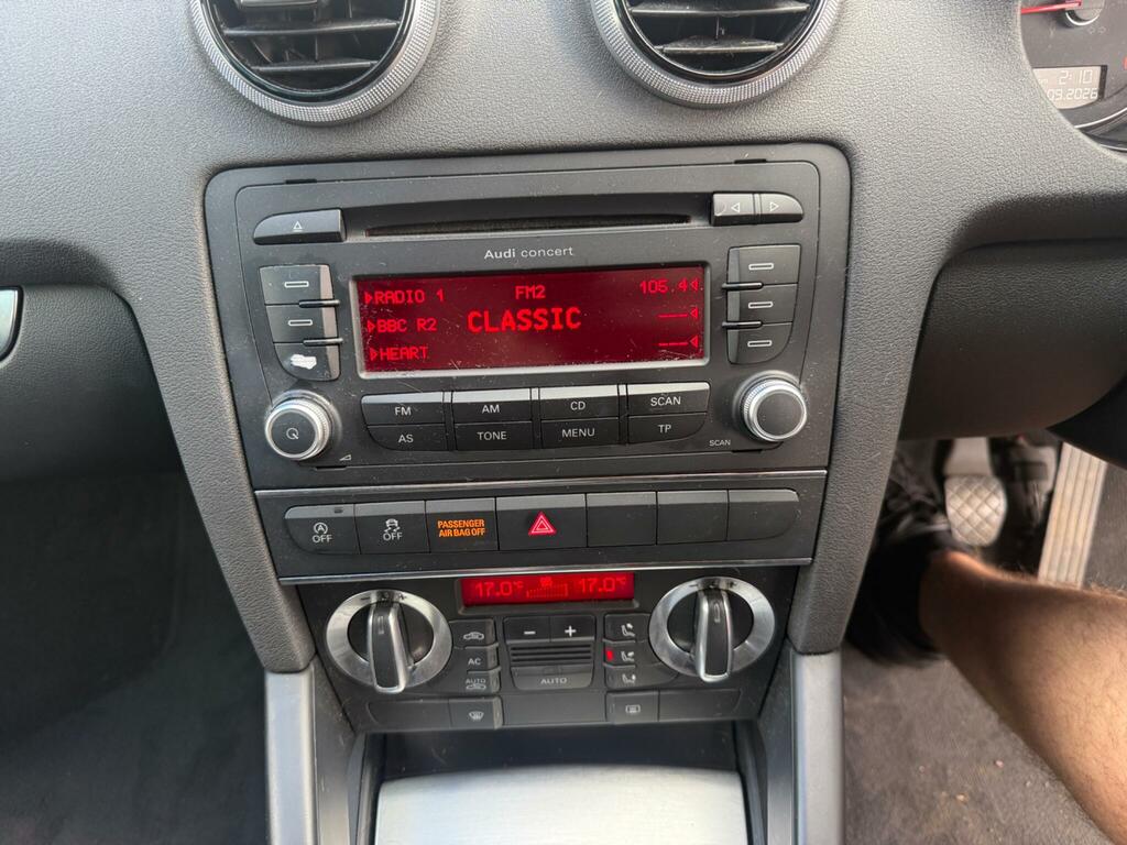 Audi A3 Cabriolet 2.0 Tdi S Line Euro 5 Ss White #5
