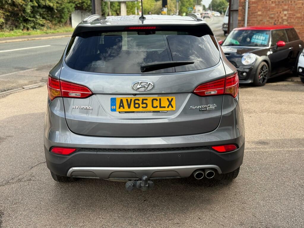Hyundai Santa Fe  White #12