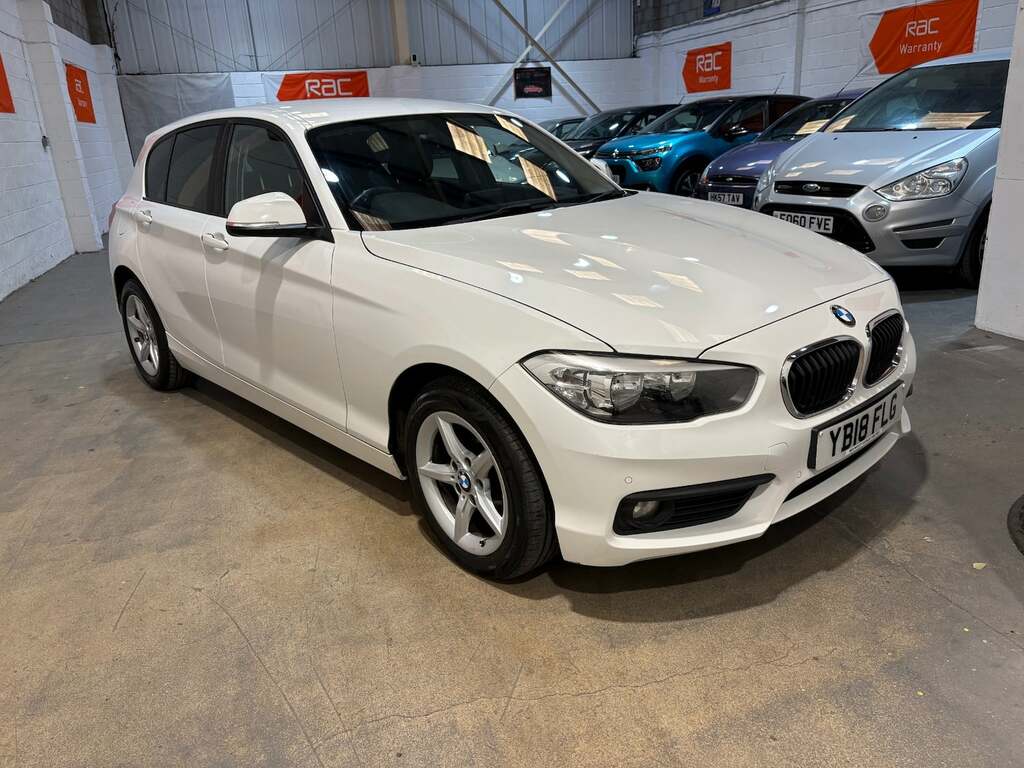 BMW 1 Series 118D Se Navservotronic Step YB18FLG White #6