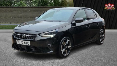 Vauxhall Corsa Elite Nav Premium VO70MYC Black #4