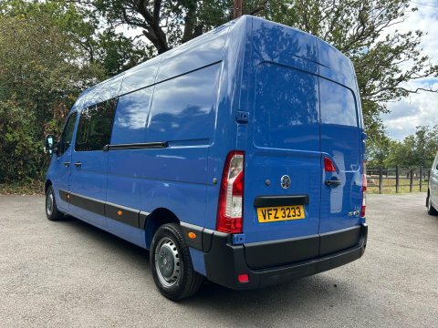Vauxhall Movano 2.3Cdti 3500 L3 Blue #3