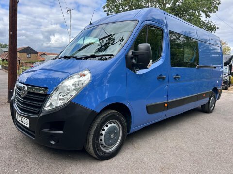 Vauxhall Movano 2.3Cdti 3500 L3 Blue