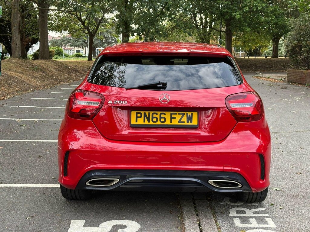 Mercedes-Benz A Class 1.6 A200 Amg Line Premium 7G-dct Euro 6 Ss Red #5