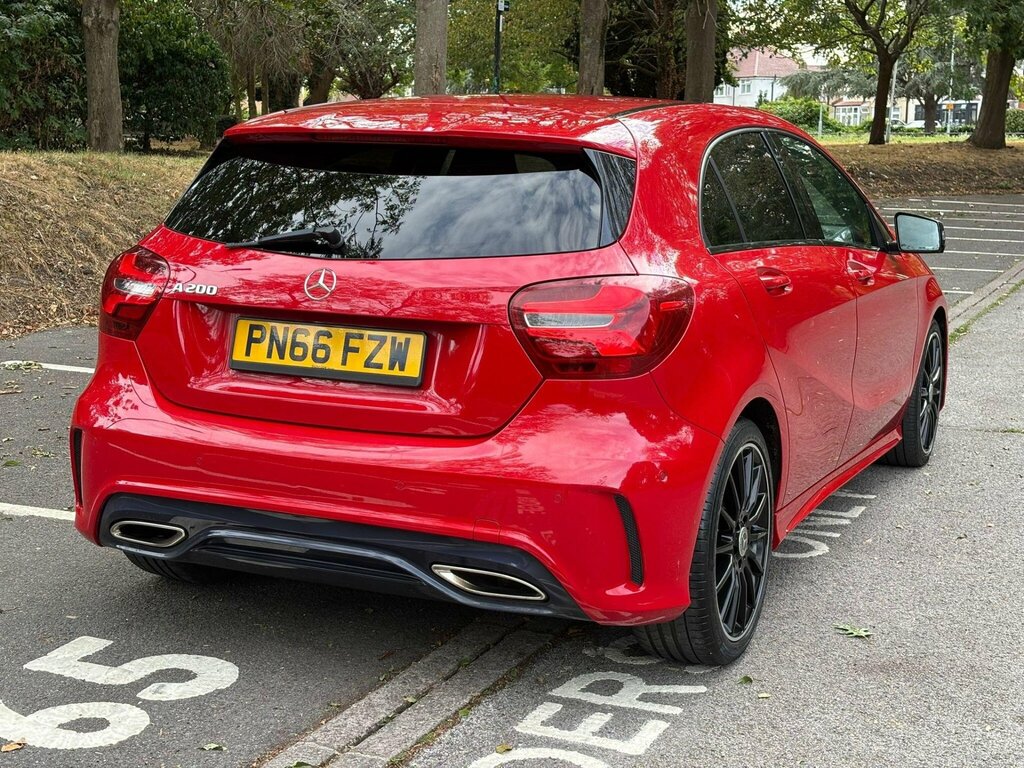 Mercedes-Benz A Class 1.6 A200 Amg Line Premium 7G-dct Euro 6 Ss Red #4