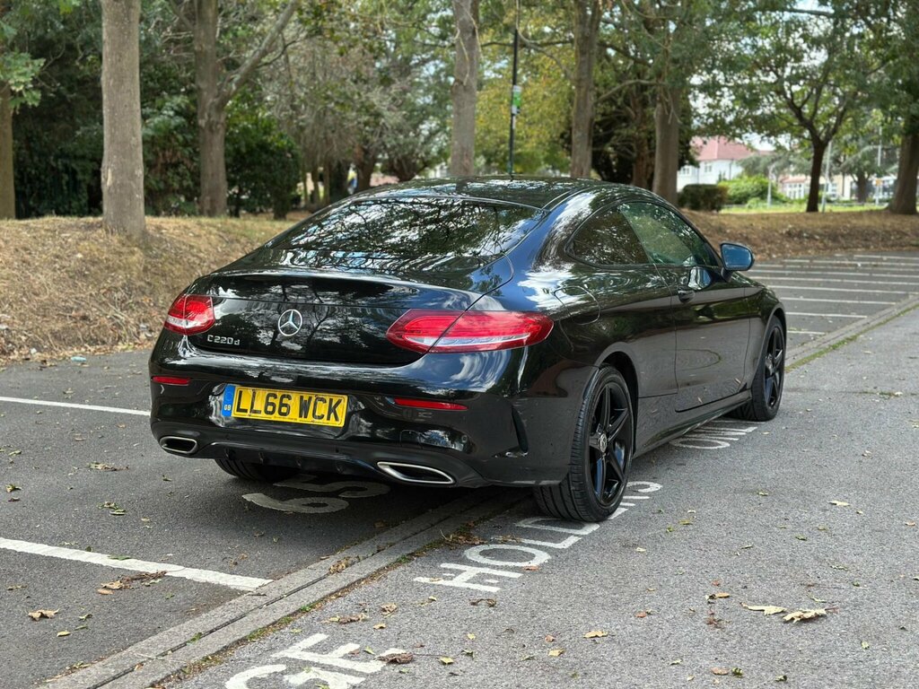 Mercedes-Benz C Class 2.1 C220d Amg Line Euro 6 Ss Black #3