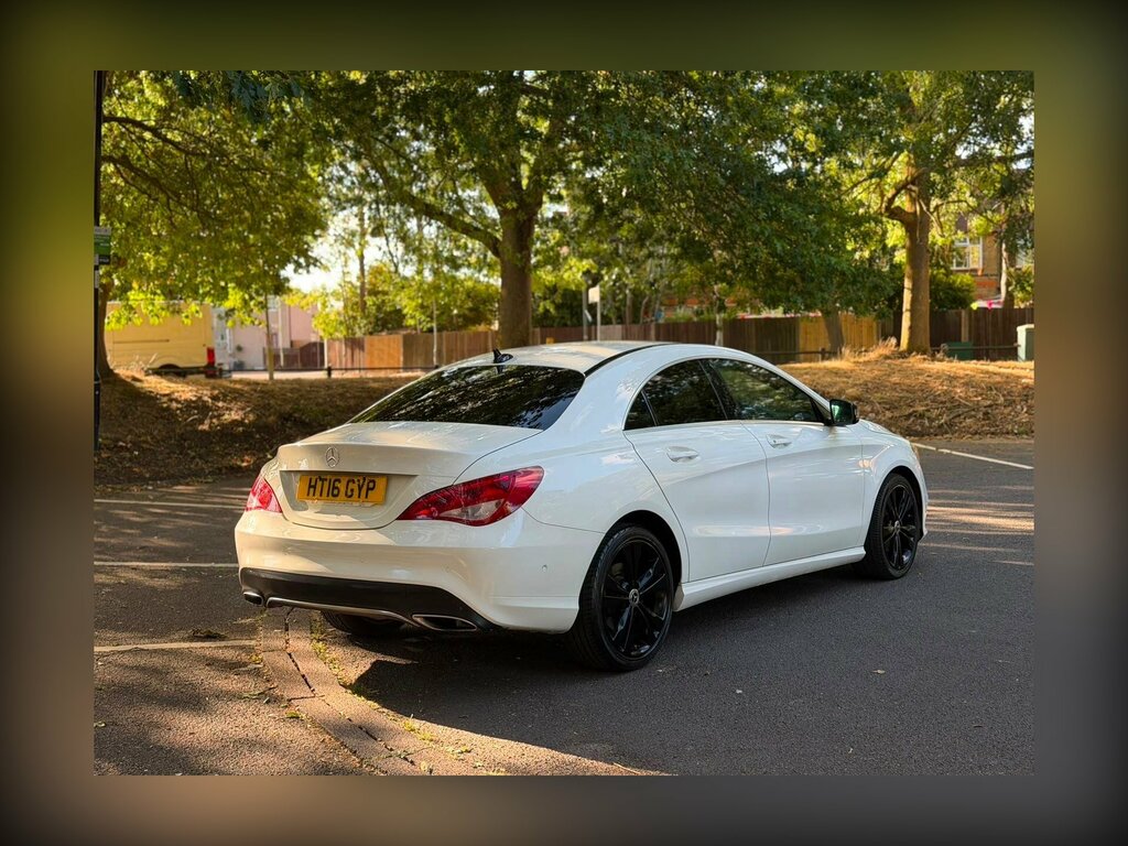 Mercedes-Benz CLA Class 1.6 Cla180 Sport Coupe Euro 6 Ss White