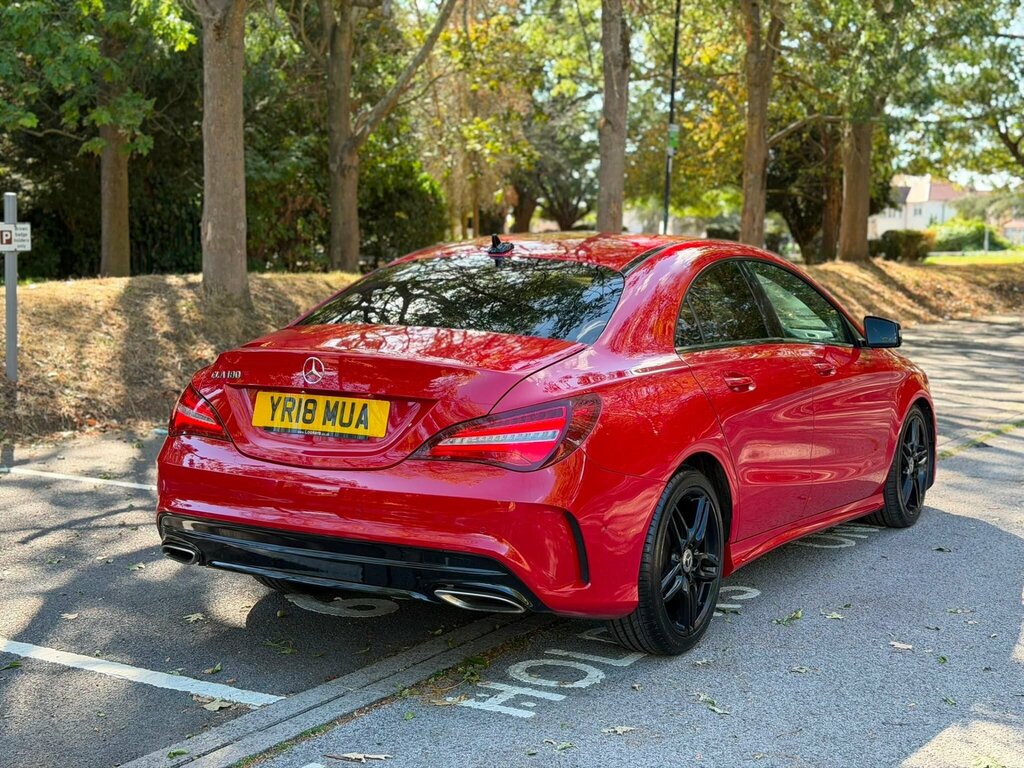 Mercedes-Benz CLA Class 1.6 Cla180 Amg Line Coupe 7G-dct Euro 6 Ss Red #4