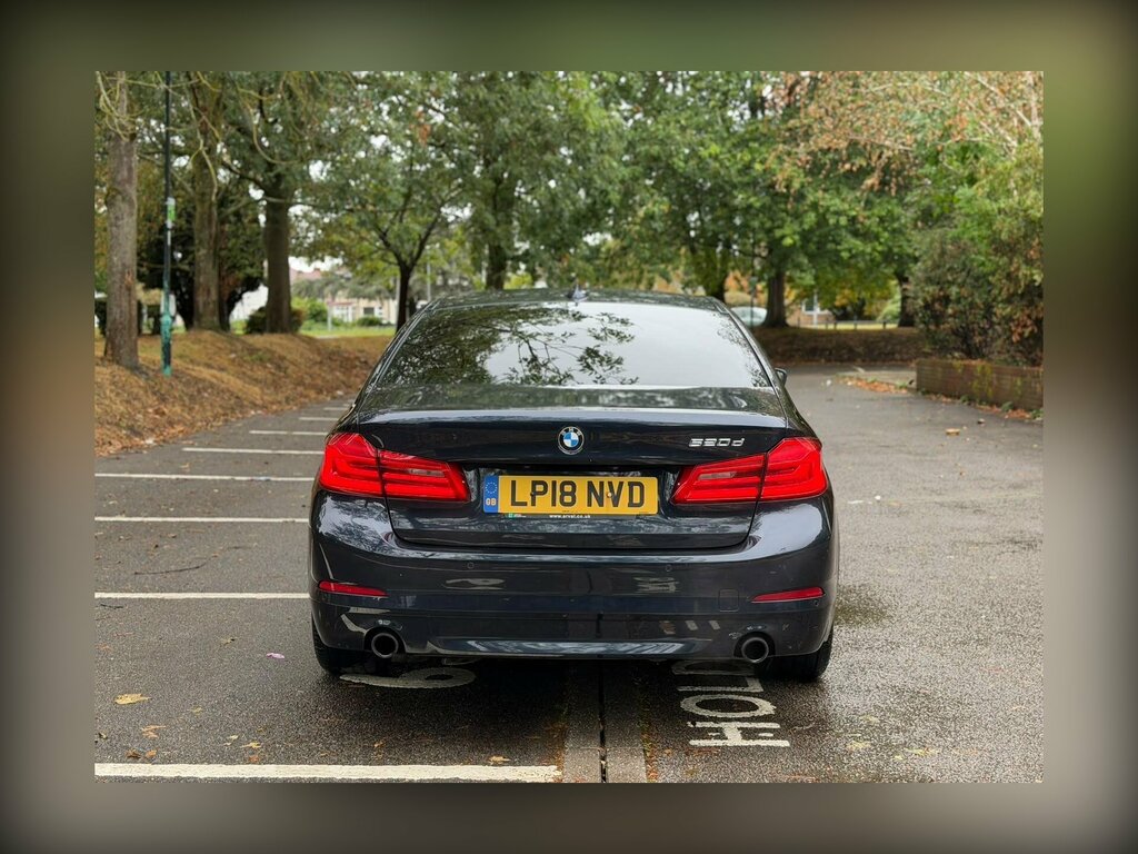 BMW 5 Series 2.0 520D Ed Se Euro 6 Ss Blue #4