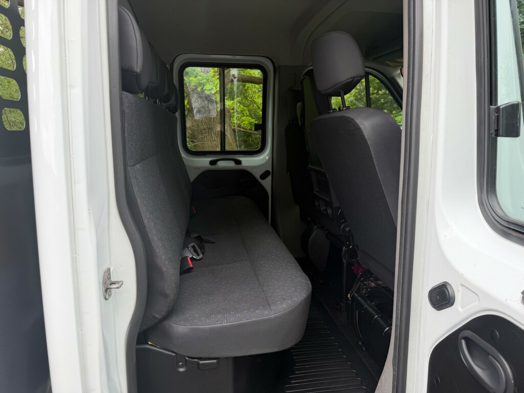 Vauxhall Movano R3500 Double Cab Tipper Twin Wheel 7000Kg Train We White #6