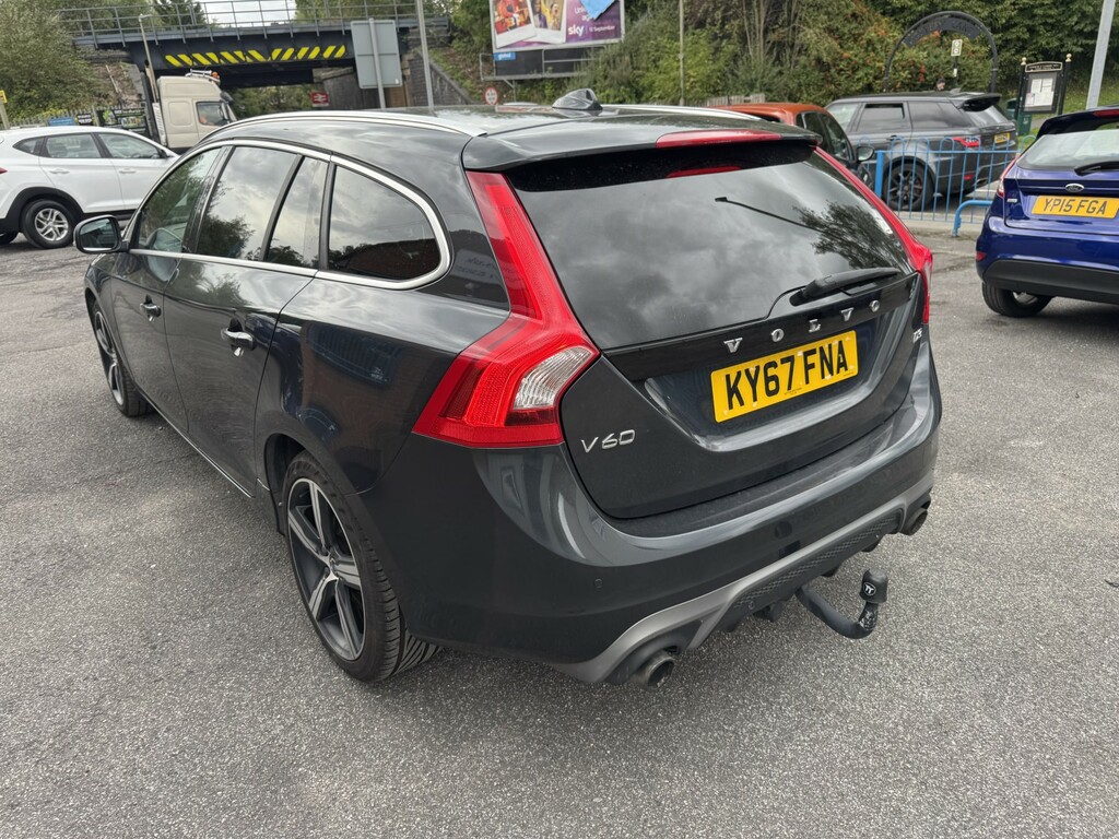 Volvo V60 2.0 R-design Lux Nav D3 2017 KY67FNA Grey #2