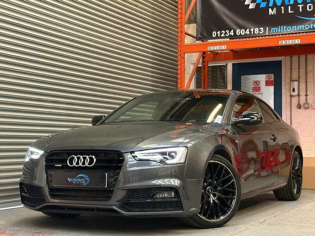 Audi A5 Coupe 2.0 Tdi Black Edition Plus S Tronic Quattro Grey #3