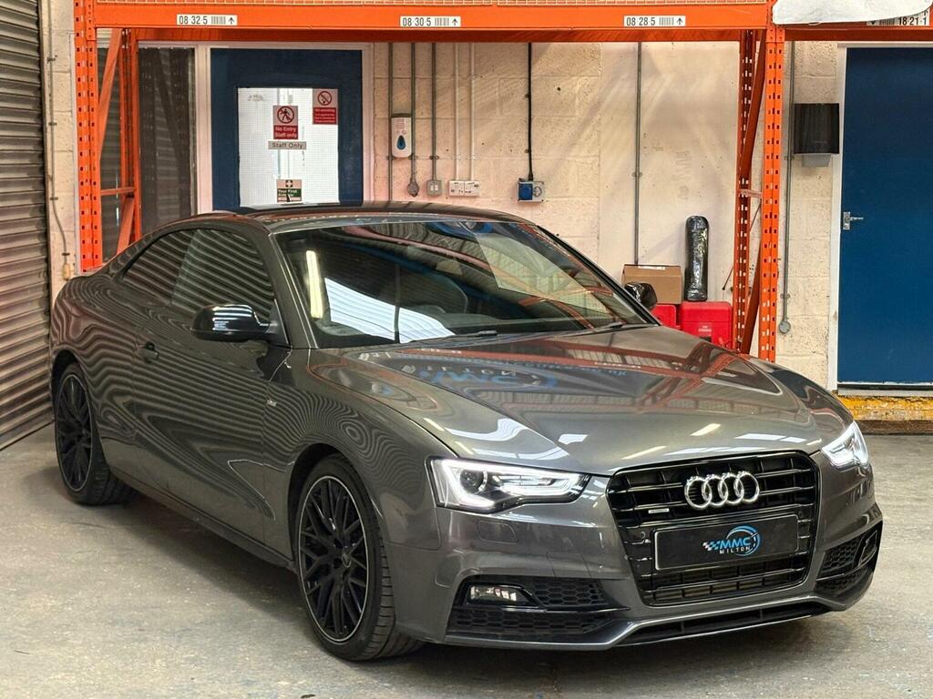 Audi A5 Coupe 2.0 Tdi Black Edition Plus S Tronic Quattro Grey #6