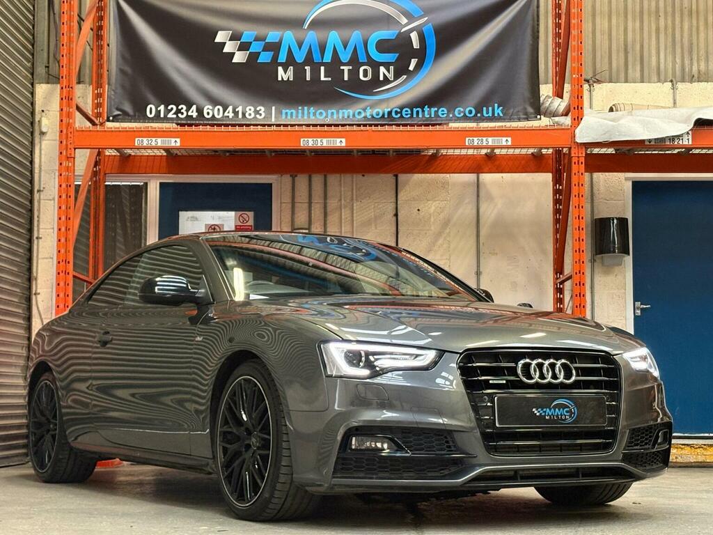 Audi A5 Coupe 2.0 Tdi Black Edition Plus S Tronic Quattro Grey #5