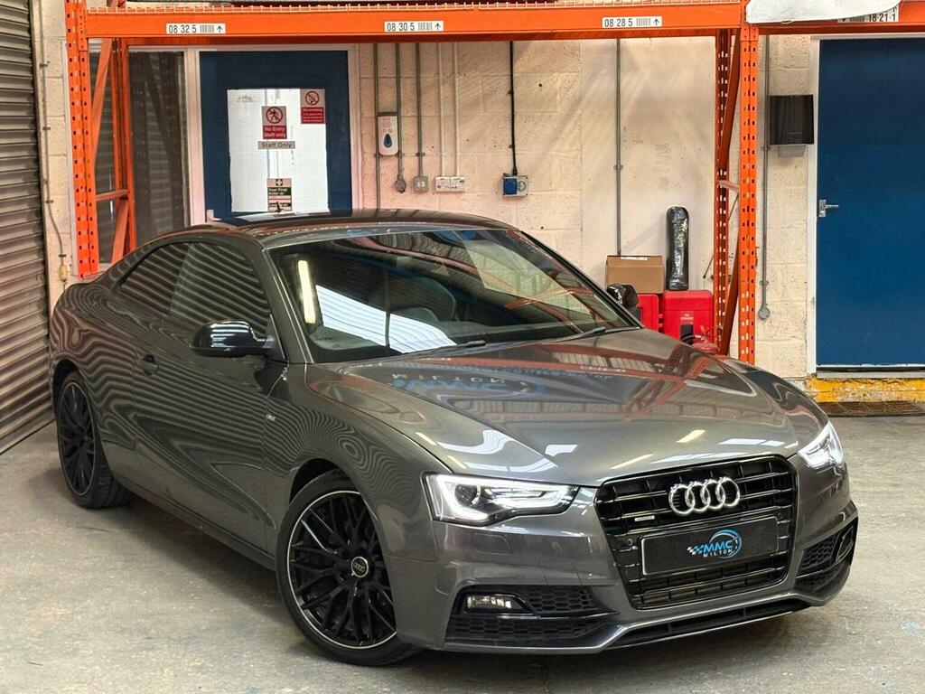 Audi A5 Coupe 2.0 Tdi Black Edition Plus S Tronic Quattro Grey #2