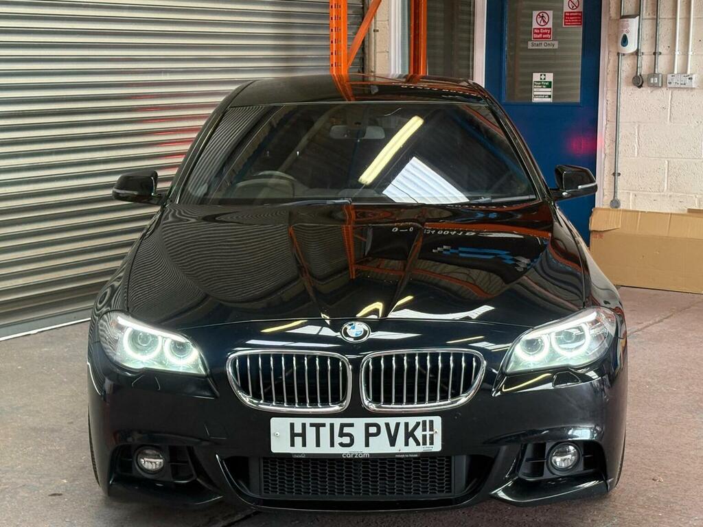 BMW 5 Series 520D 190 M Sport Step White #11