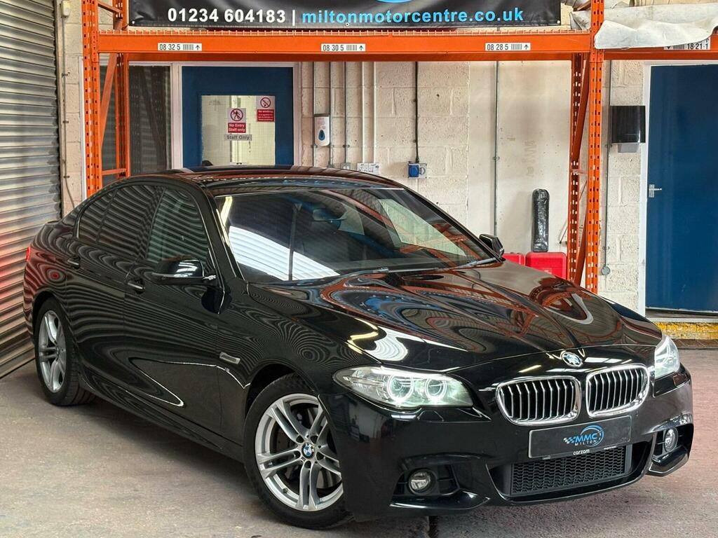 BMW 5 Series 2.0 525D M Sport Euro 6 Ss Black #2
