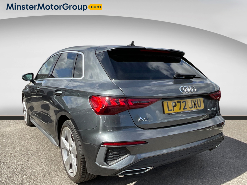 Audi A3 S Line 30 Tfsi Mhev S-a LP72JXU Grey #4