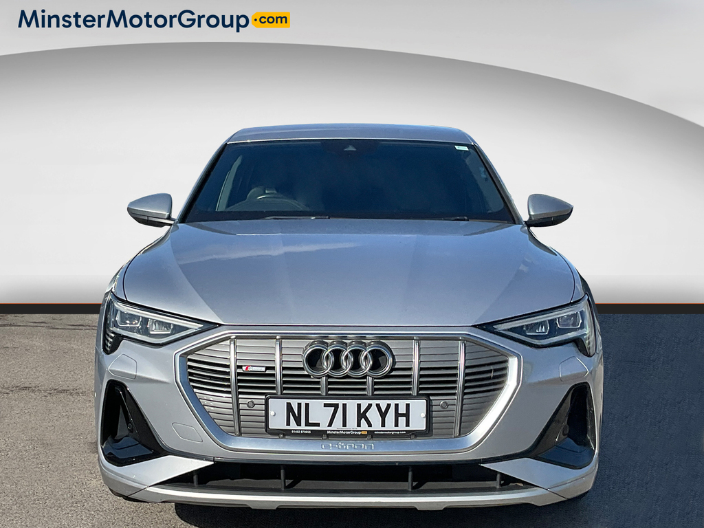 Audi E-Tron S S Line 55 Quattro Silver #5