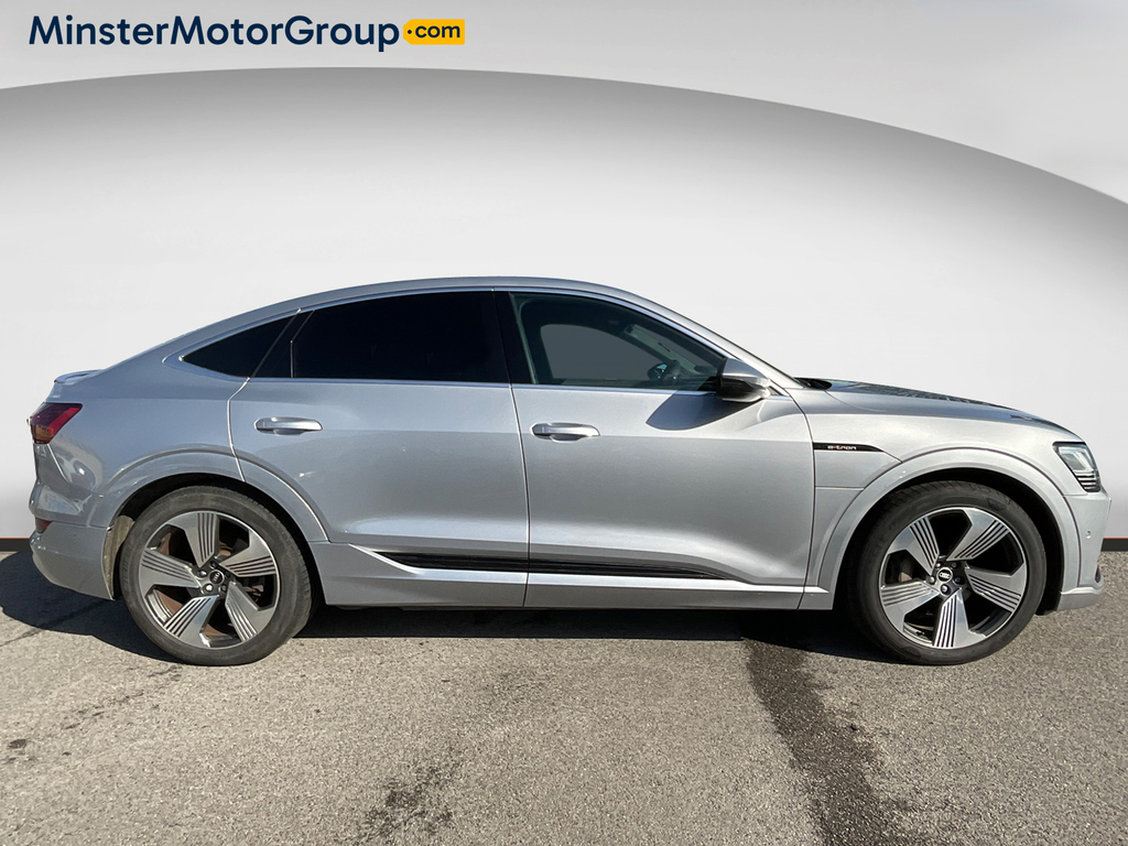 Audi E-Tron S S Line 55 Quattro Silver #2