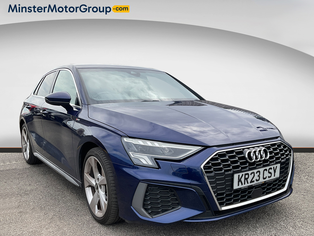 Audi A3 S Line 35 Tfsi Blue