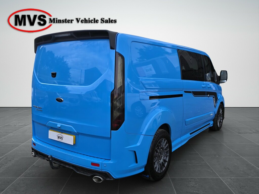 Ford Transit Custom 2.0-Transit-custom-msrt-limited-dciv-320-l2-2.0l-e HV73YDL Blue #5