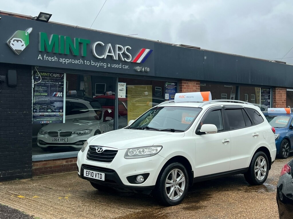 Hyundai Santa Fe 2.2 Crdi Premium White #3